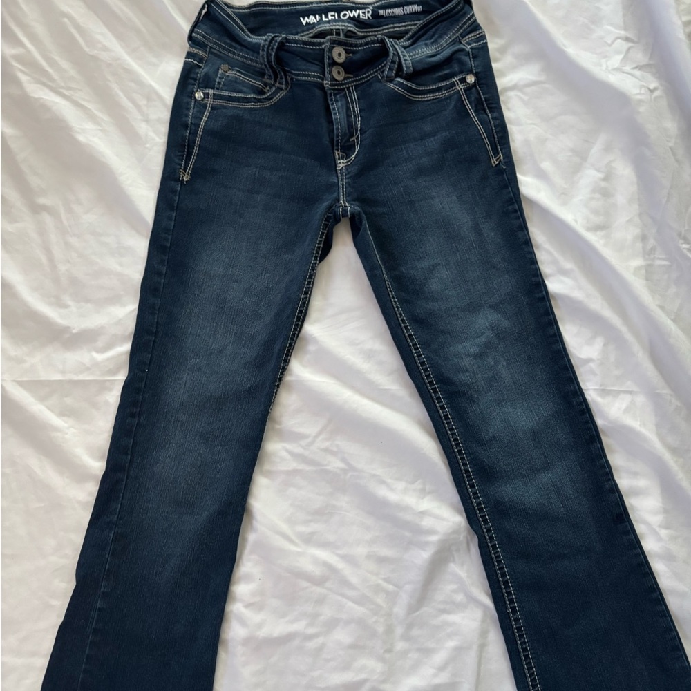 Wallflower Blue Boot Cut Jeans with Classic Style